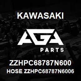 ZZHPC68787N600 Kawasaki HOSE ZZHPC68787N60060090 | AGA Parts