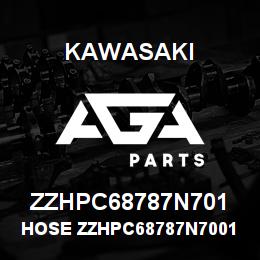 ZZHPC68787N701 Kawasaki HOSE ZZHPC68787N7001090 | AGA Parts