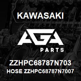 ZZHPC68787N703 Kawasaki HOSE ZZHPC68787N70071090 | AGA Parts
