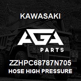 ZZHPC68787N705 Kawasaki HOSE HIGH PRESSURE | AGA Parts