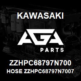 ZZHPC68797N700 Kawasaki HOSE ZZHPC68797N70070315 | AGA Parts