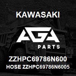 ZZHPC69786N600 Kawasaki HOSE ZZHPC69786N60053015 | AGA Parts