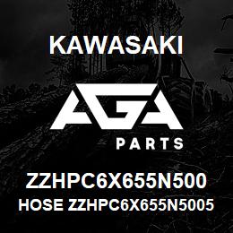 ZZHPC6X655N500 Kawasaki HOSE ZZHPC6X655N50059 | AGA Parts