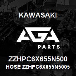 ZZHPC6X655N500 Kawasaki HOSE ZZHPC6X655N50059 | AGA Parts