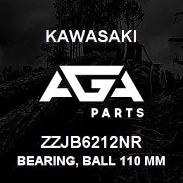 ZZJB6212NR Kawasaki BEARING, BALL 110 MM. | AGA Parts