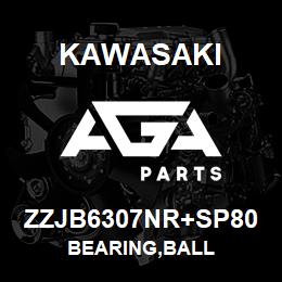ZZJB6307NR+SP80 Kawasaki BEARING,BALL | AGA Parts