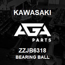 ZZJB6318 Kawasaki BEARING BALL | AGA Parts