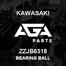ZZJB6318 Kawasaki BEARING BALL | AGA Parts