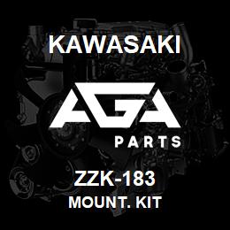 ZZK-183 Kawasaki MOUNT. KIT | AGA Parts