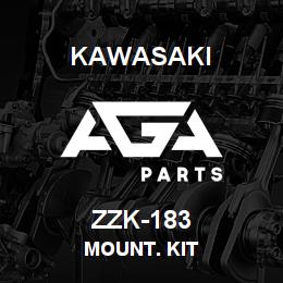 ZZK-183 Kawasaki MOUNT. KIT | AGA Parts