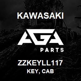 ZZKEYLL117 Kawasaki KEY, CAB | AGA Parts