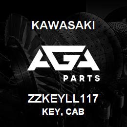 ZZKEYLL117 Kawasaki KEY, CAB | AGA Parts