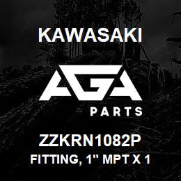 ZZKRN1082P Kawasaki FITTING, 1" MPT X 1 1/4 IN. BARB | AGA Parts