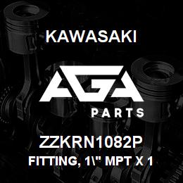 ZZKRN1082P Kawasaki FITTING, 1" MPT X 1 1/4 IN. BARB | AGA Parts