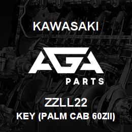 ZZLL22 Kawasaki KEY (PALM CAB 60ZII) | AGA Parts