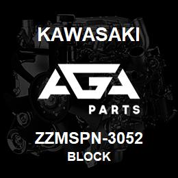ZZMSPN-3052 Kawasaki BLOCK | AGA Parts