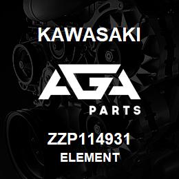 ZZP114931 Kawasaki ELEMENT | AGA Parts