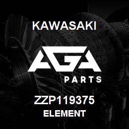 ZZP119375 Kawasaki ELEMENT | AGA Parts