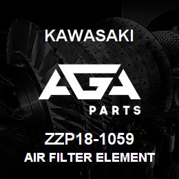 ZZP18-1059 Kawasaki AIR FILTER ELEMENT | AGA Parts