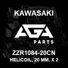 ZZR1084-20CN Kawasaki HELICOIL, 20 MM. X 2.5 | AGA Parts