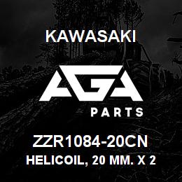 ZZR1084-20CN Kawasaki HELICOIL, 20 MM. X 2.5 | AGA Parts