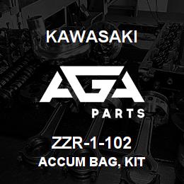 ZZR-1-102 Kawasaki ACCUM BAG, KIT | AGA Parts