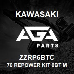 ZZRP6BTC Kawasaki 70 REPOWER KIT 6BT MTG | AGA Parts