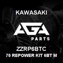 ZZRP6BTC Kawasaki 70 REPOWER KIT 6BT MTG | AGA Parts