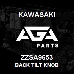 ZZSA9653 Kawasaki BACK TILT KNOB | AGA Parts