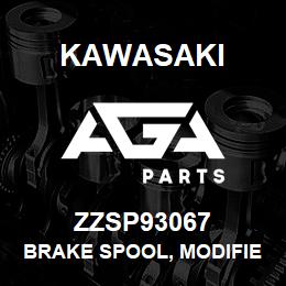 ZZSP93067 Kawasaki BRAKE SPOOL, MODIFIED | AGA Parts