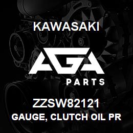 ZZSW82121 Kawasaki GAUGE, CLUTCH OIL PRESS | AGA Parts