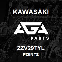 ZZV29TYL Kawasaki POINTS | AGA Parts