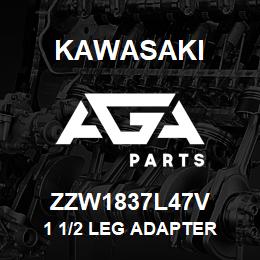 ZZW1837L47V Kawasaki 1 1/2 LEG ADAPTER | AGA Parts