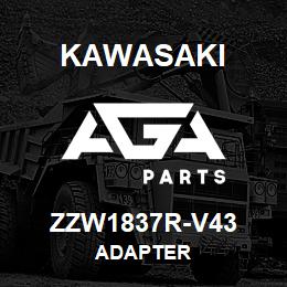 ZZW1837R-V43 Kawasaki ADAPTER | AGA Parts
