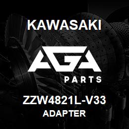 ZZW4821L-V33 Kawasaki ADAPTER | AGA Parts
