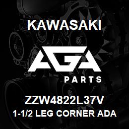 ZZW4822L37V Kawasaki 1-1/2 LEG CORNER ADAPTER (LEFT | AGA Parts