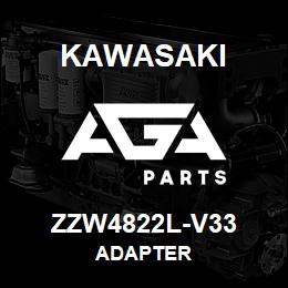 ZZW4822L-V33 Kawasaki ADAPTER | AGA Parts