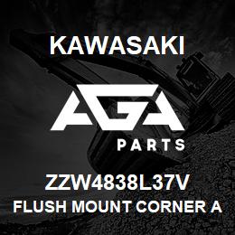 ZZW4838L37V Kawasaki FLUSH MOUNT CORNER ADAPTER (LE | AGA Parts