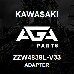 ZZW4838L-V33 Kawasaki ADAPTER | AGA Parts