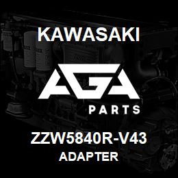 ZZW5840R-V43 Kawasaki ADAPTER | AGA Parts