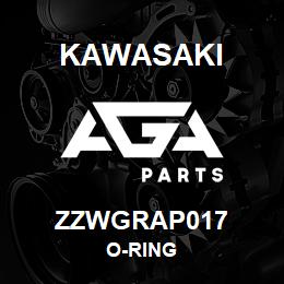ZZWGRAP017 Kawasaki O-RING | AGA Parts