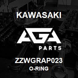 ZZWGRAP023 Kawasaki O-RING | AGA Parts
