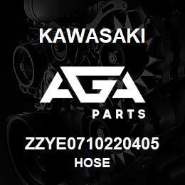 ZZYE0710220405 Kawasaki HOSE | AGA Parts