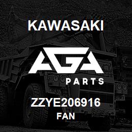 ZZYE206916 Kawasaki FAN | AGA Parts