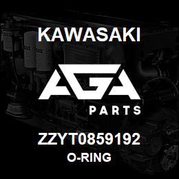 ZZYT0859192 Kawasaki O-RING | AGA Parts