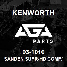 03-1010 Kenworth SANDEN SUPR-HD COMP/KENWORTH | AGA Parts