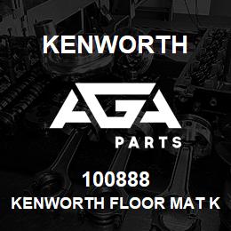 100888 Kenworth KENWORTH FLOOR MAT KIT MAN | AGA Parts