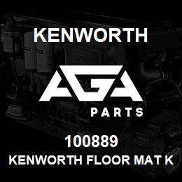 100889 Kenworth KENWORTH FLOOR MAT KIT MAN | AGA Parts