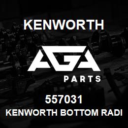 557031 Kenworth KENWORTH BOTTOM RADIATOR TAN | AGA Parts