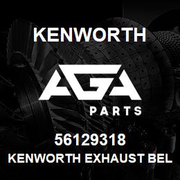 56129318 Kenworth KENWORTH EXHAUST BELLOWS CLAMP | AGA Parts